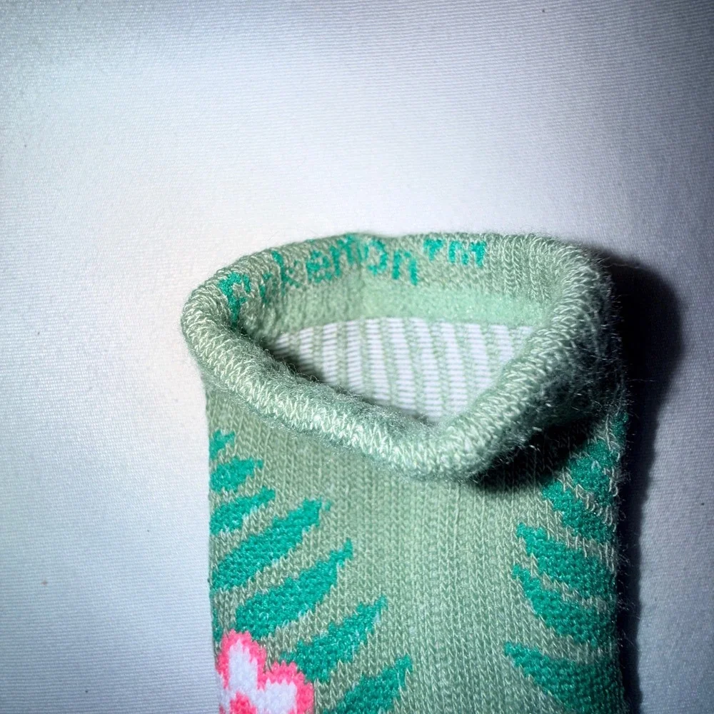 Pokemon Mid-Crew Socks Kids‎ S/M Pink Green New 3 Pairs Pikachu Eevee Floral